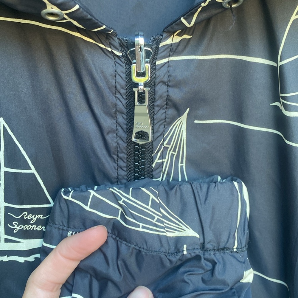 REYN SPOONER ‼️ reversible weather proof windbreaker men’s size M - Picture 4 of 11